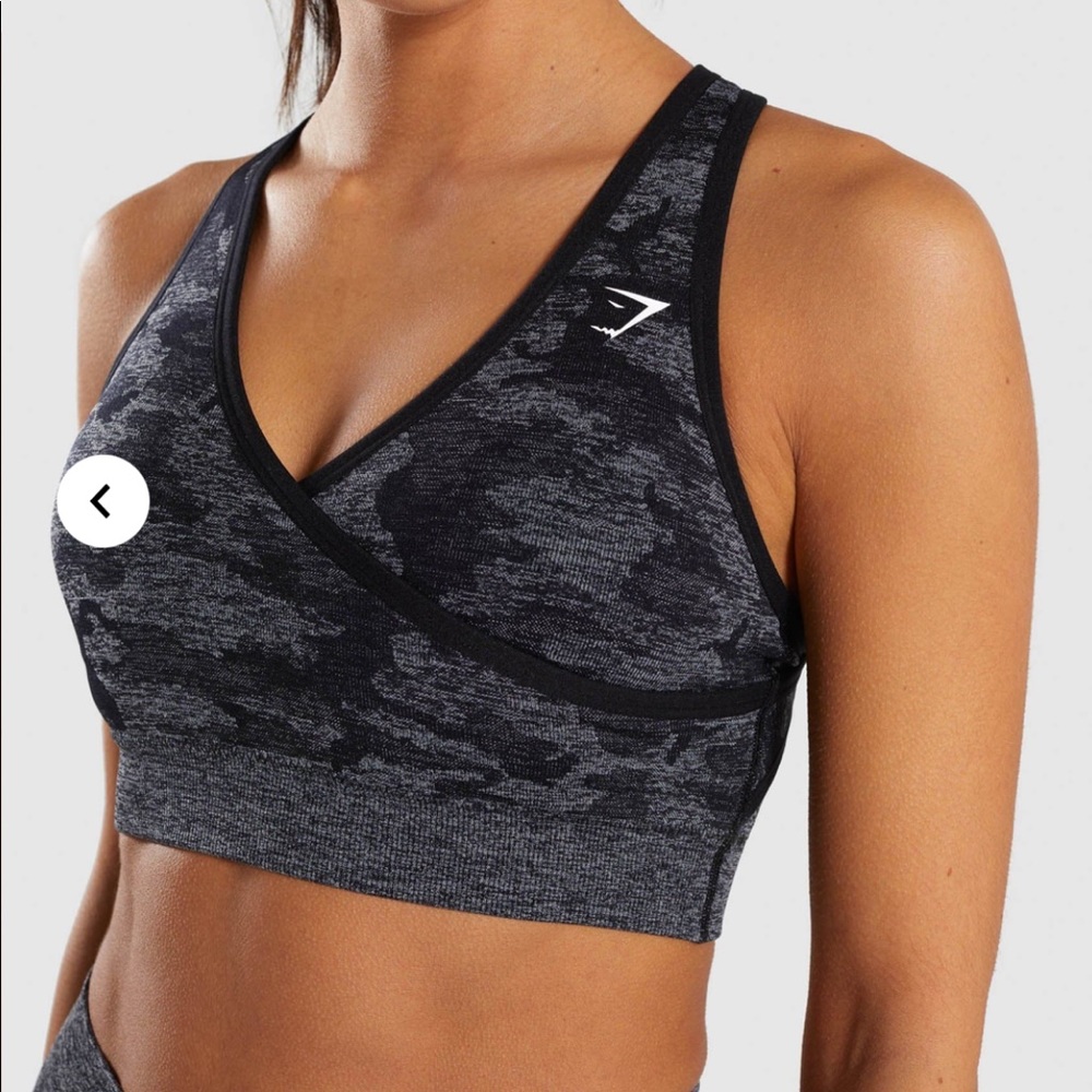 Gymshark ADAPT CAMO SEAMLESS SPORTS BRA